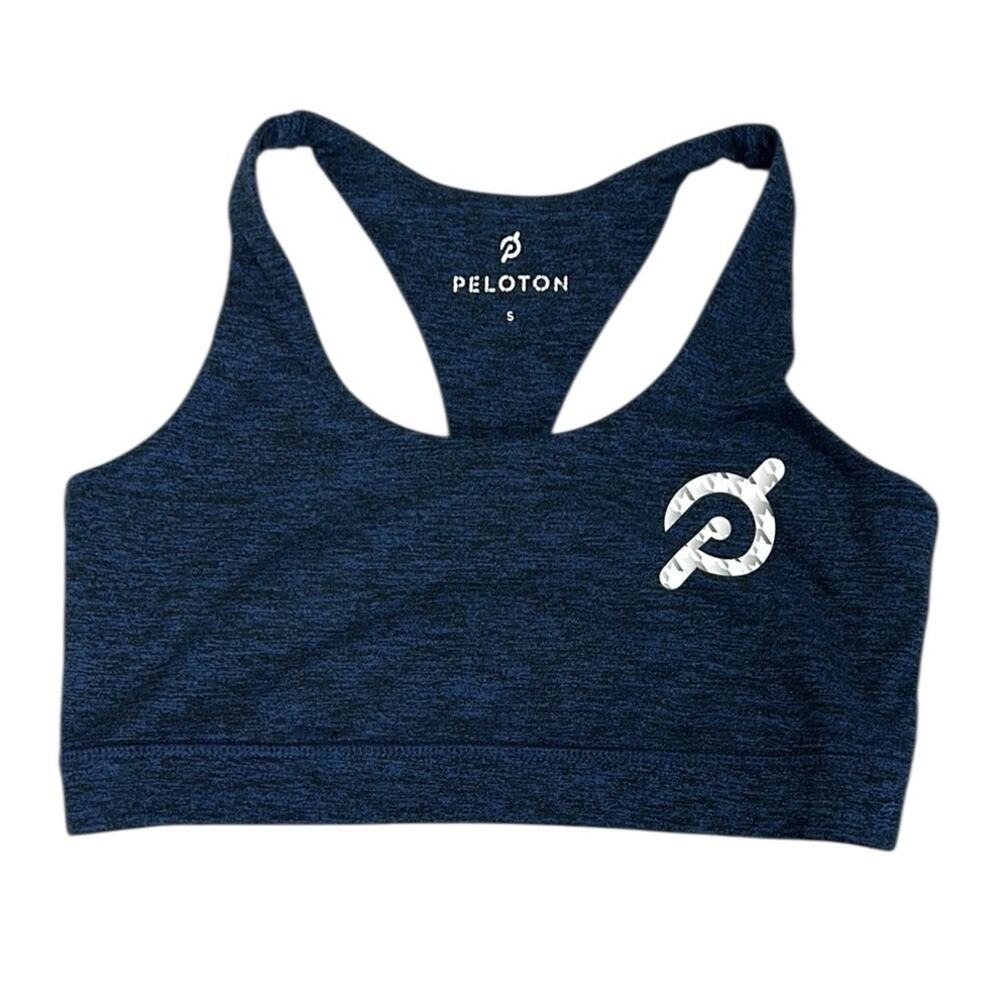 Peloton Women's Blue Sports Bra Size Medium